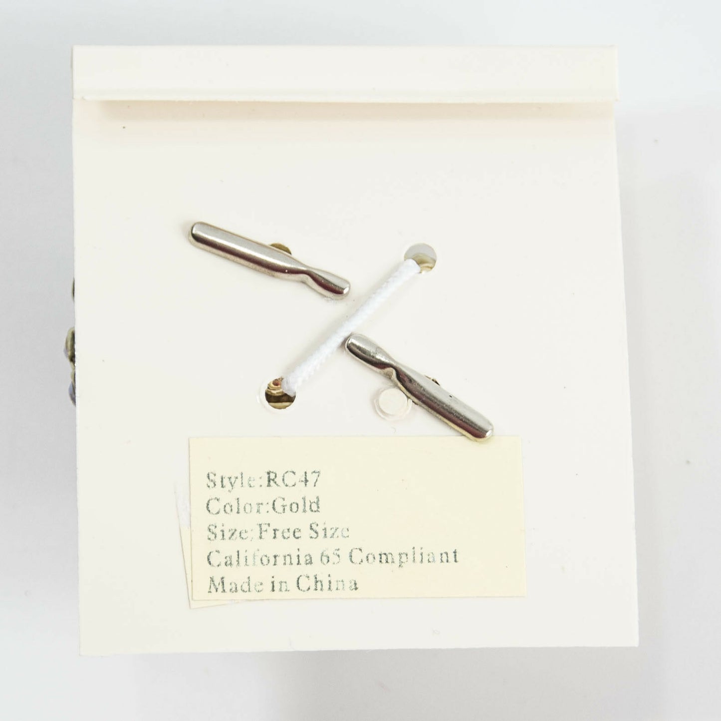 Amrita Singh Gold Crystal Havilland Stretch Cocktail Ring RC 47 NWT