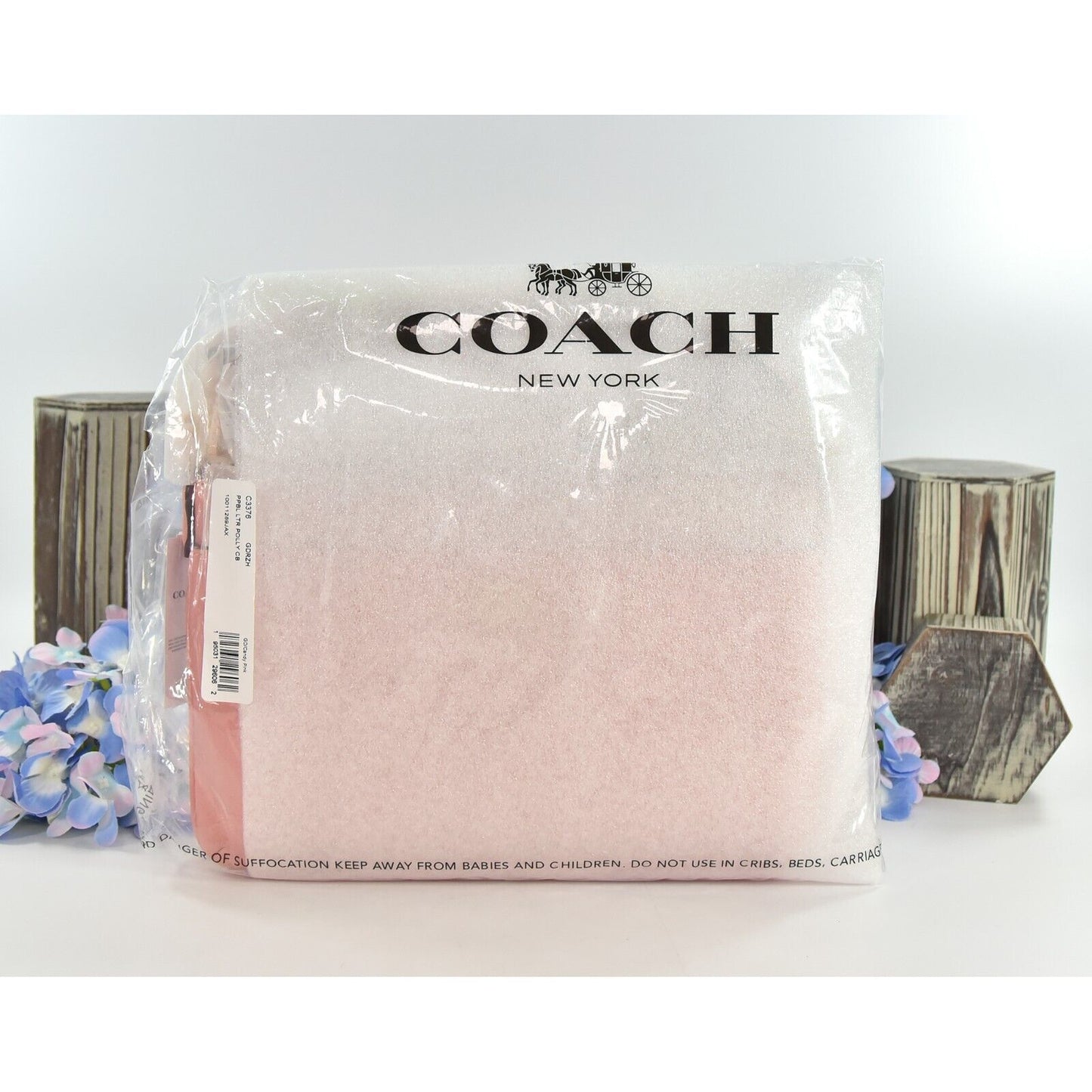 Coach Polly Candy Pink Pebbled Leather Turnlock Slim Crossbody Bag NWT