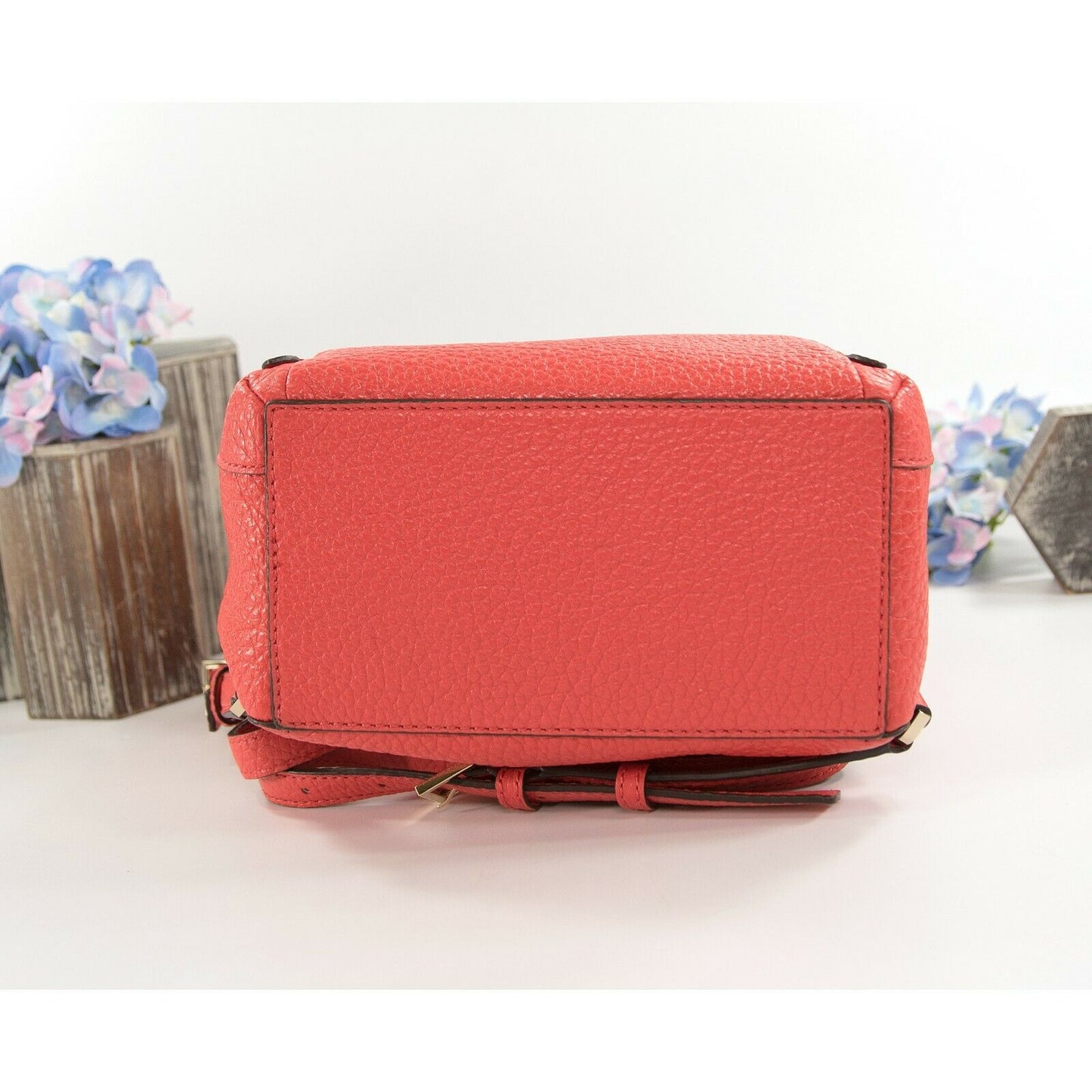 Kate Spade Carter Street Caden Picnic Red Leather Backpack Bag NWT