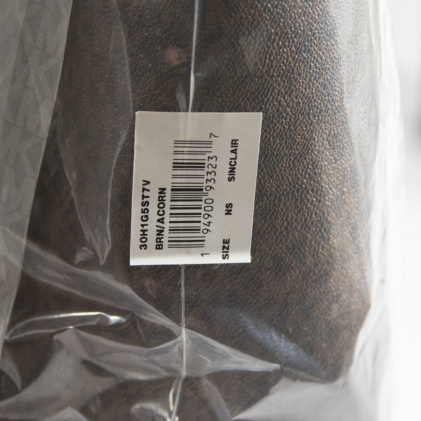 Michael Kors Brown Monogram Acorn Leather Sinclair Large Studded Tote Bag NWT