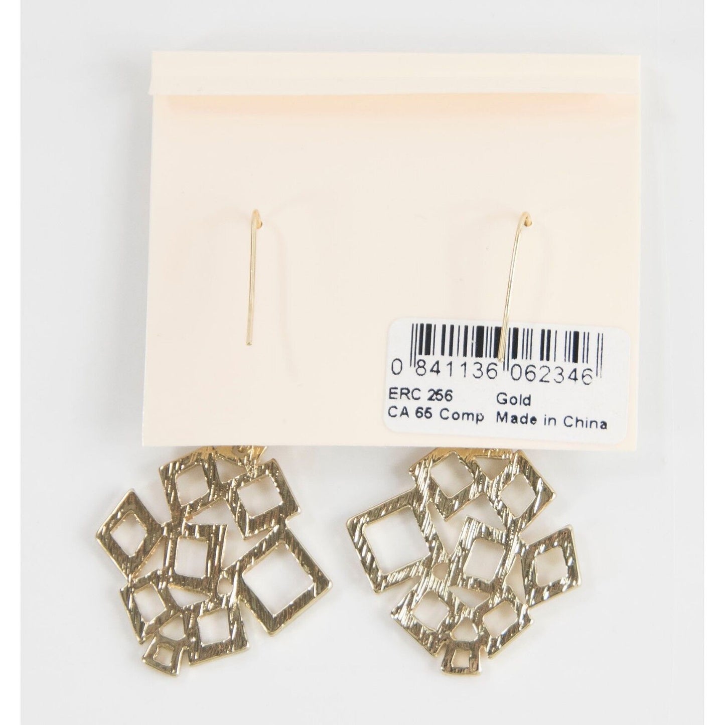 Amrita Singh Gold Gramercy Geometric Drop Dangle Earrings ERC 256 NWT