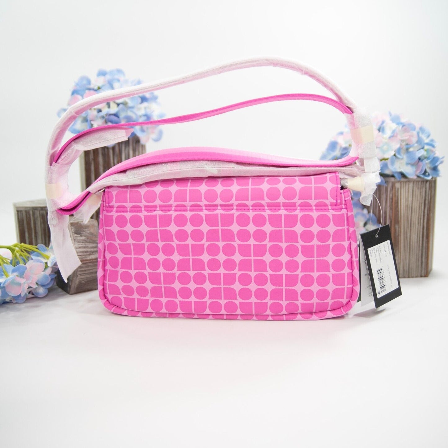 Kate Spade Vivid Snapdragon Pink Noel Convertible Shoulder Crossbody Bag NWT