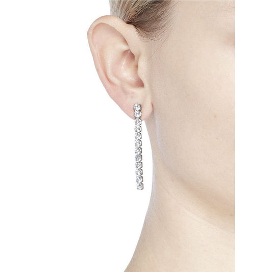 CZ by Kenneth Jay Lane 2 cttw Linear Drop Dangle Earrings KE1005 NWT