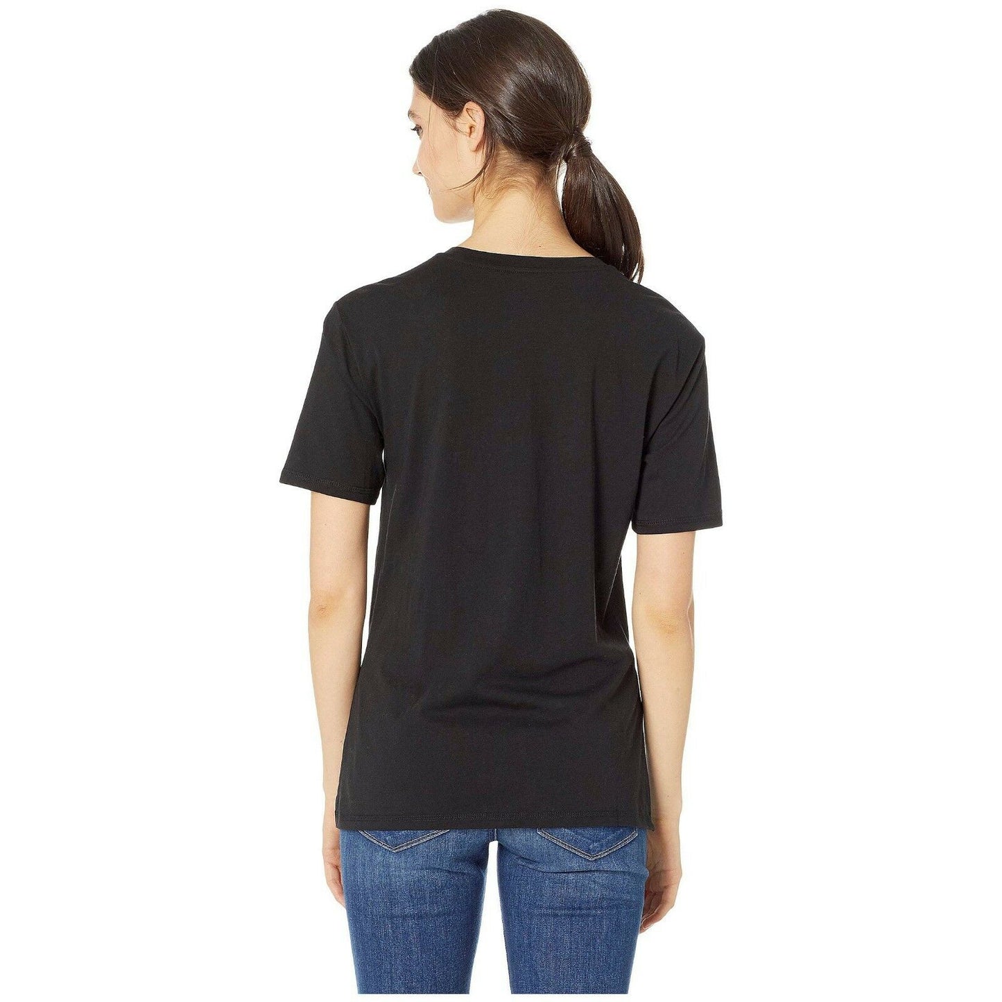 Juicy Couture Disney Crystal Once Upon A Time Beauty Beast Black T-Shirt L NWT