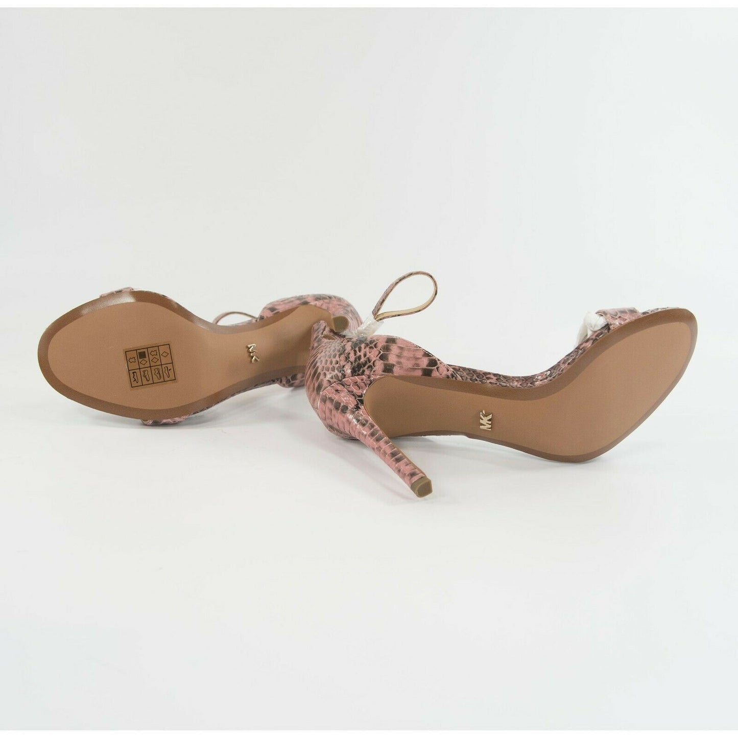 Michael Kors Harper Rose Genuine Snake Leather High Heel Pumps 6.5 NIB