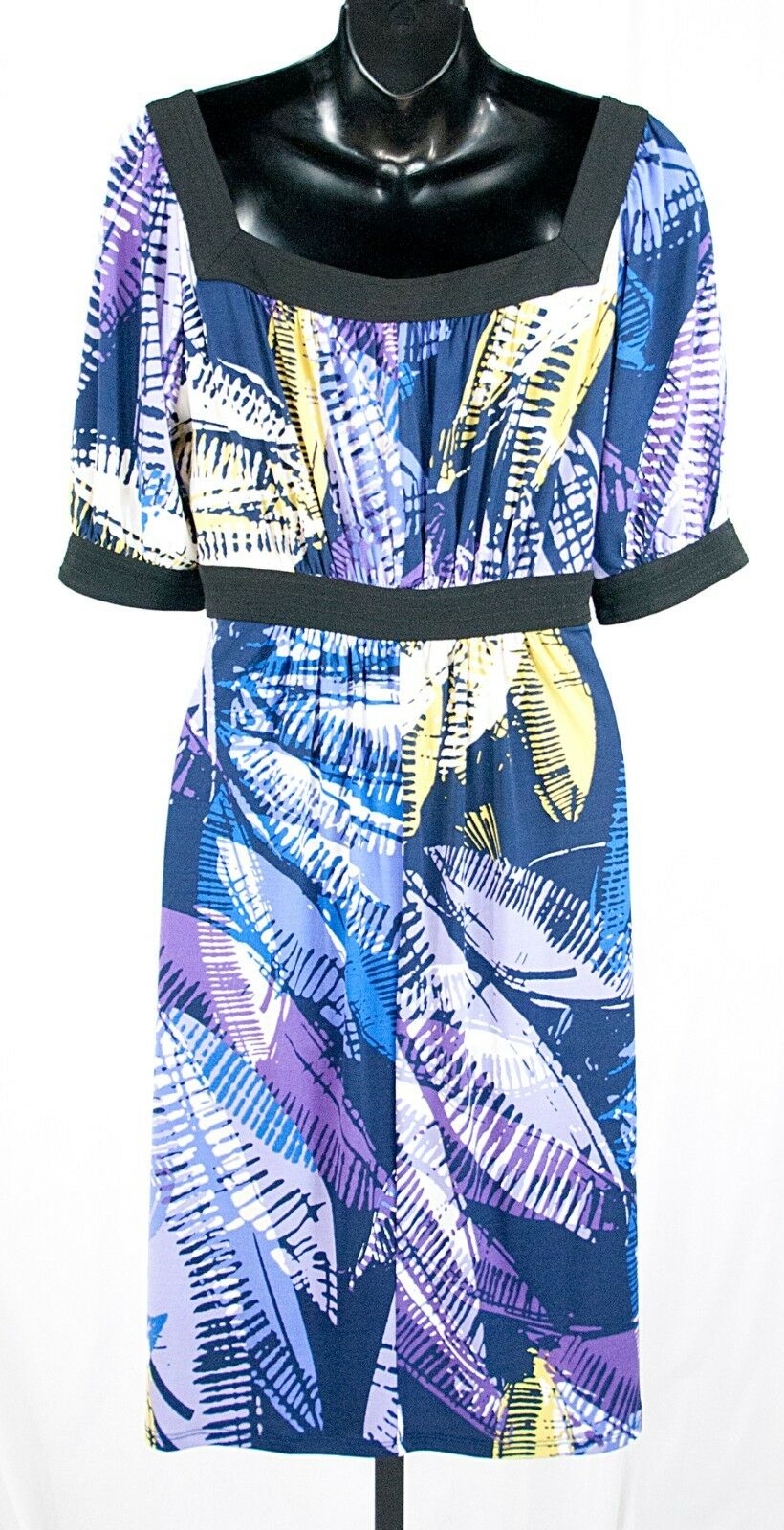 BCBG Max and Cleo Silky Knit Grape Wine Empire Waist Dress Size 8 NWT