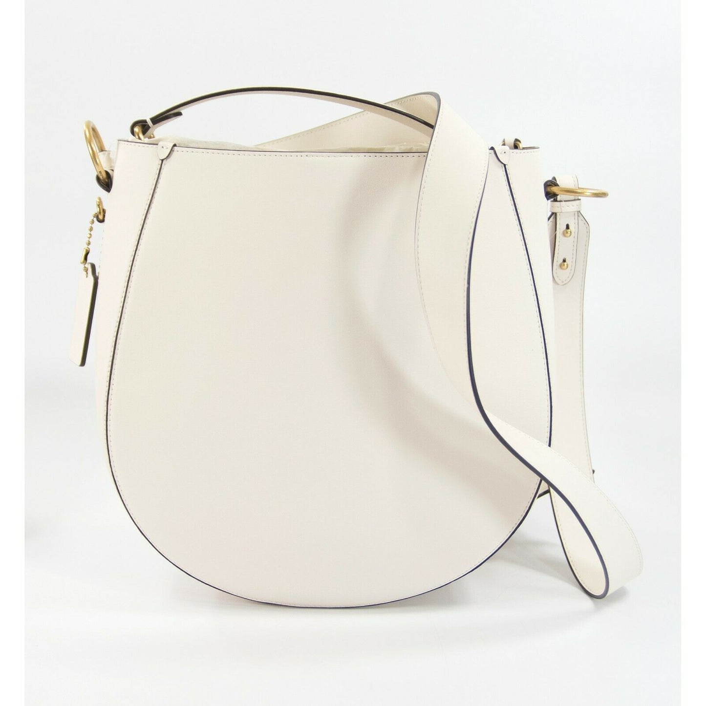 Coach Chalk Leather Maddy Glovetanned Leather Hobo Shoulder Bag 88344 $450 NWT