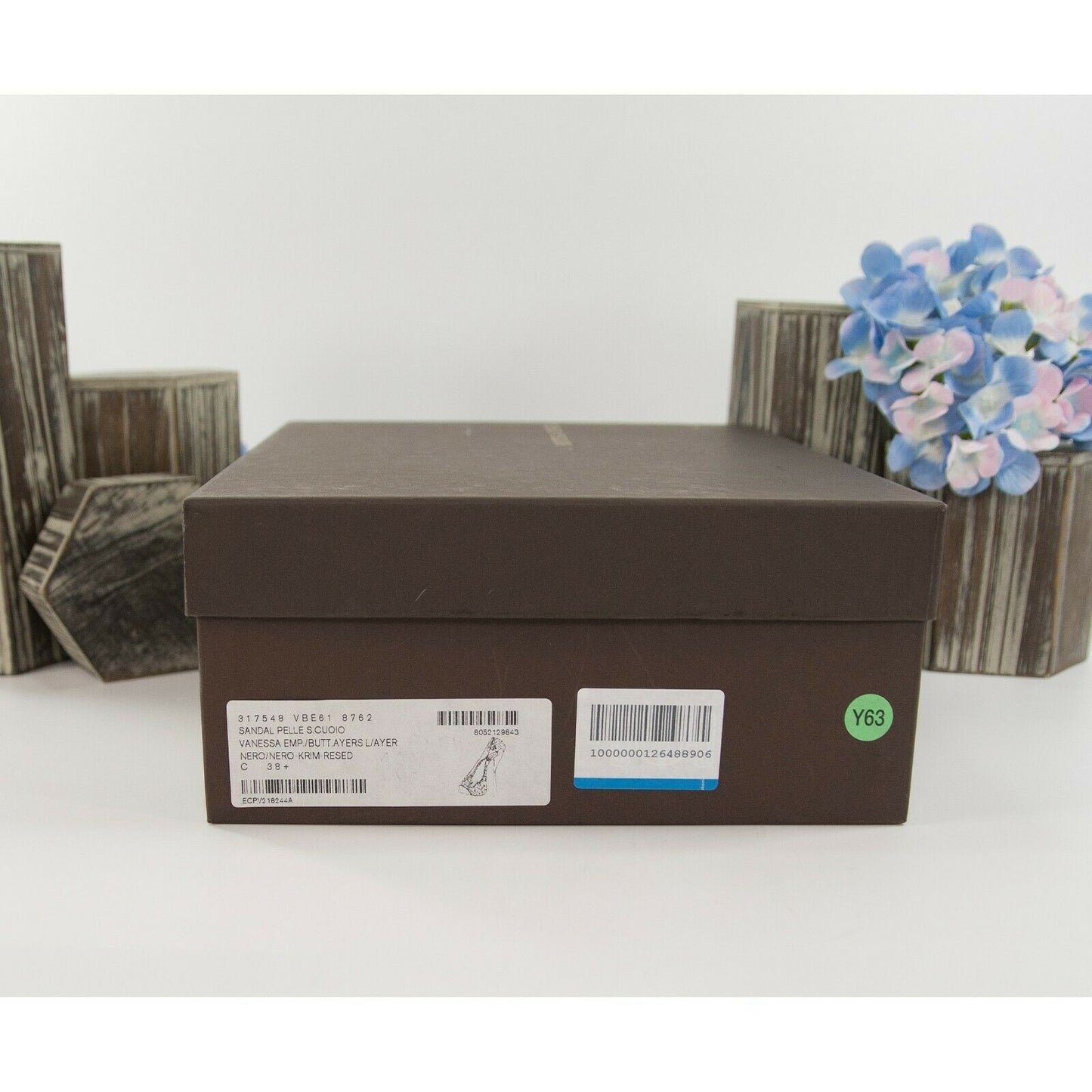 Bottega Veneta Black Leather Python Butterfly Runway Heels 38 8 NIB $2450