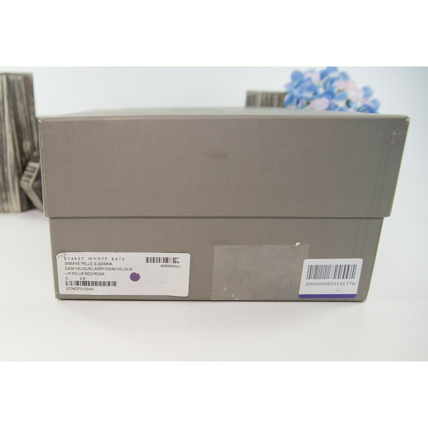 Alexander McQueen Oversized Pink Red Suede Lambskin Leather Sneakers 36 6 NIB