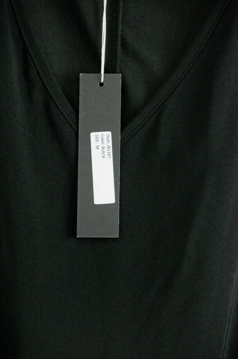 Josh Brody Black Silky Sexy Twist Bodycon Knit Stretch Dress $238 Size M NWT