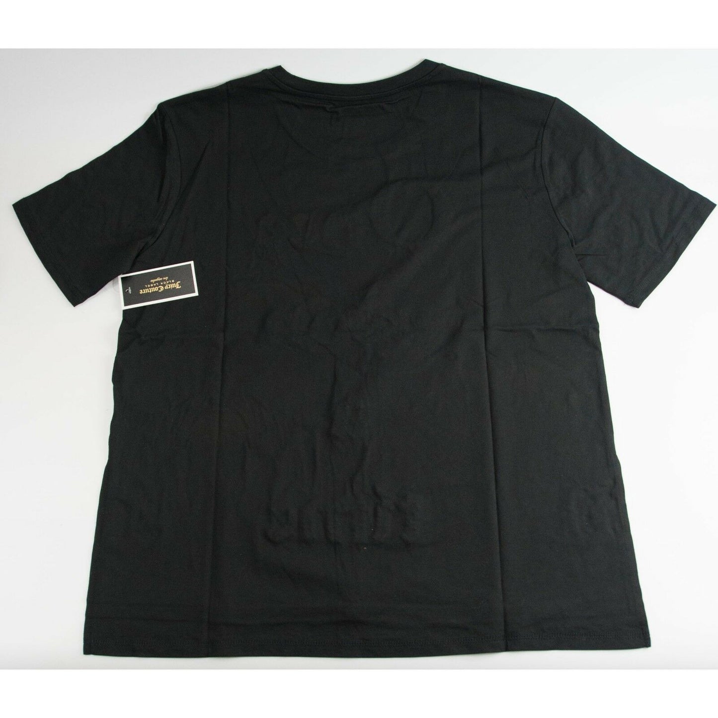 Juicy Couture Disney Crystal Once Upon A Time Beauty Beast Black T-Shirt L NWT