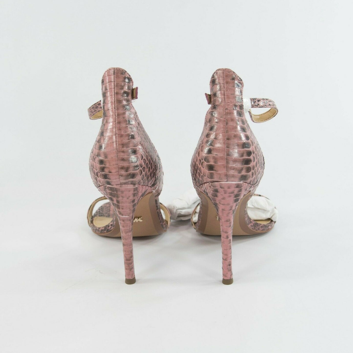 Michael Kors Harper Rose Genuine Snake Leather High Heel Pumps 6.5 NIB