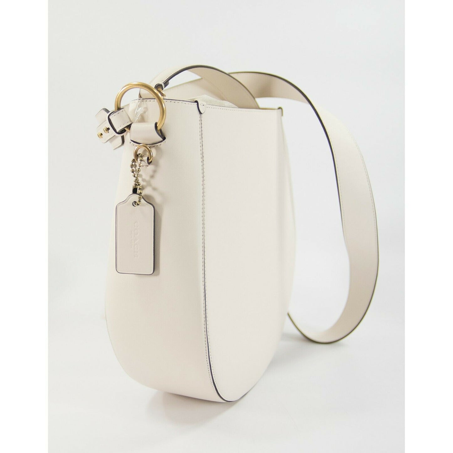 Coach Chalk Leather Maddy Glovetanned Leather Hobo Shoulder Bag 88344 $450 NWT