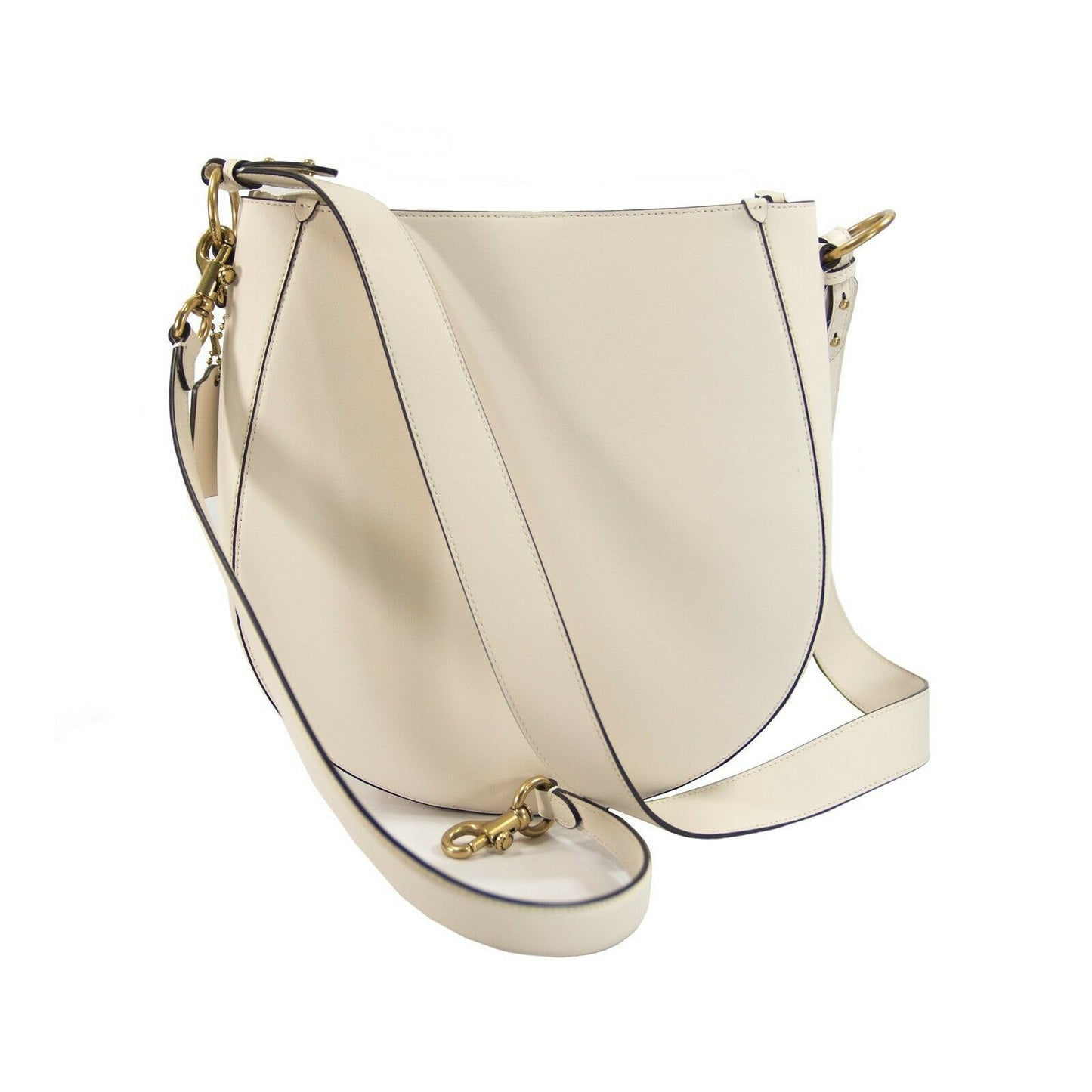 Coach Chalk Leather Maddy Glovetanned Leather Hobo Shoulder Bag 88344 $450 NWT