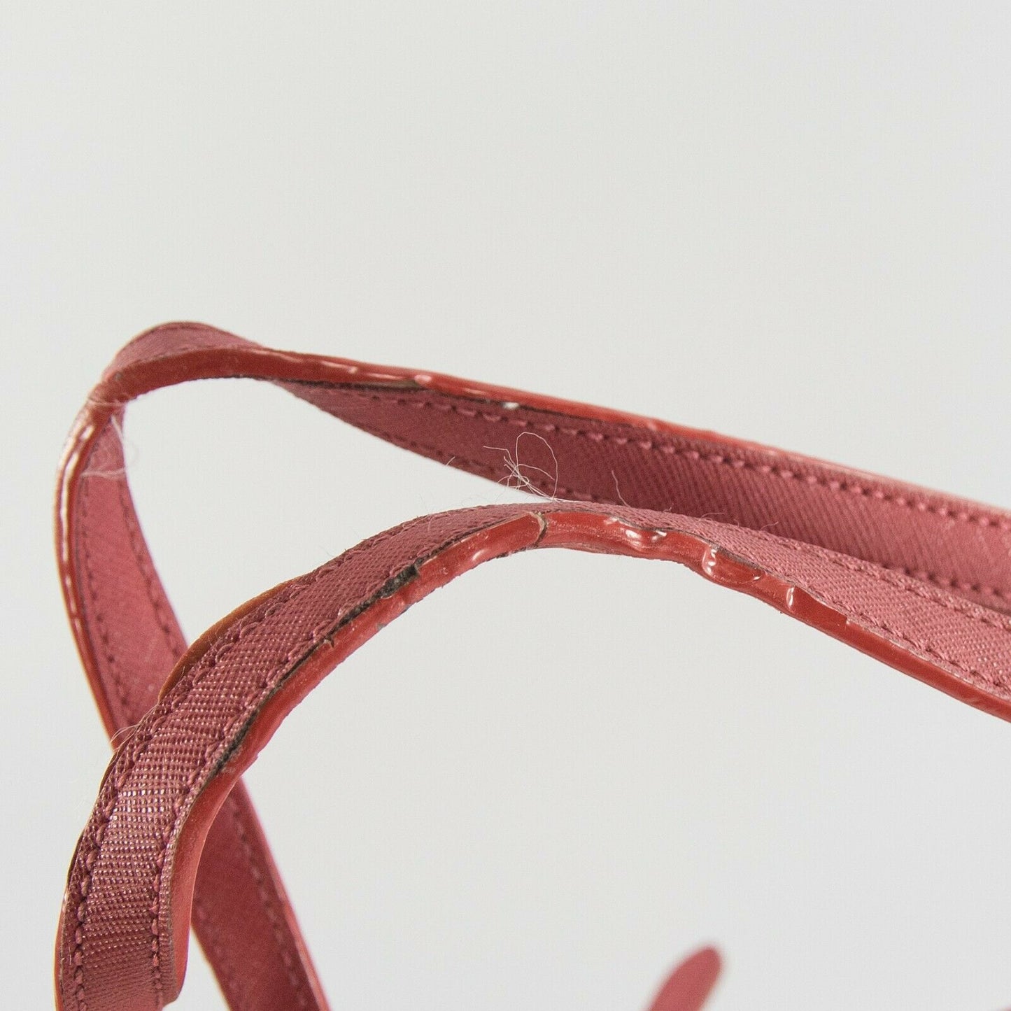 Tory Burch Kir Red Leather York Buckle Tote DEFECT NWT