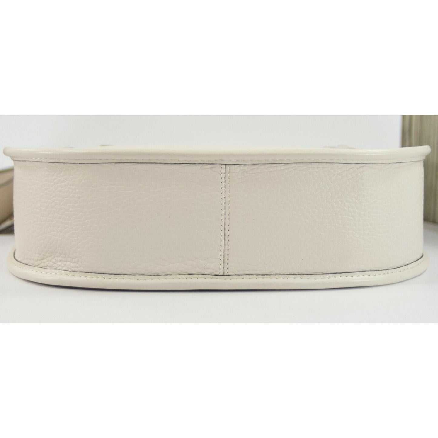 Coach Chalk Leather Emery Varsity Stripe Crossbody Shoulder Bag NWT