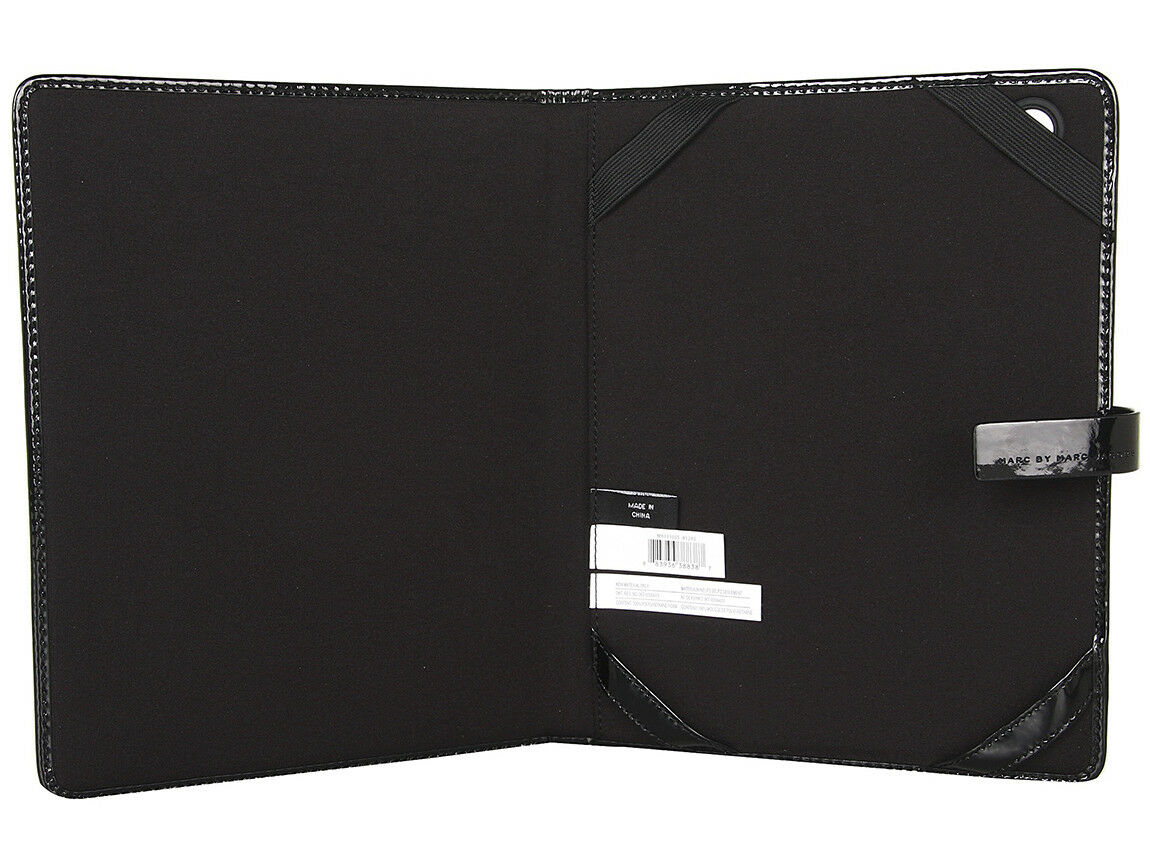 Marc Jacobs Wildcard Multi Neon Snake Leather Tablet iPad Folio Book Case NWT